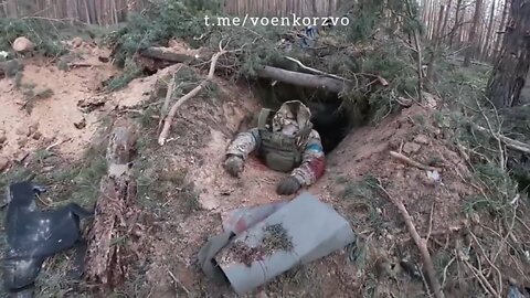 Destroyed AFU militants in Kremennaya