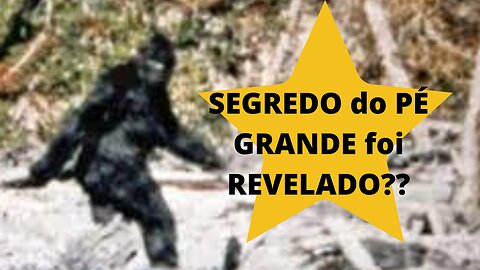 MISTERIO SEGREDO do PÉ GRANDE foi REVELADO??