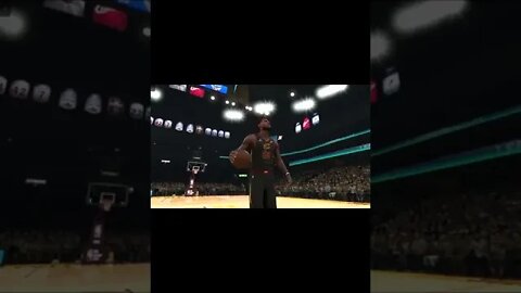 NBA 2k22 Lebron James Slam Dunk 2 #shorts