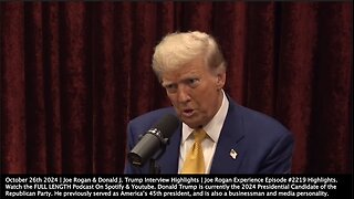 Joe Rogan & Donald J. Trump Interview Highlights | "I Have a Theory, These Pollsters, They Charge Half a Million Bucks to Do Some Stupid Poll & They Interview 251 People. I Don't Think They Interview Them."