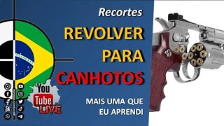 ✂️RECORTES: Canhotos e revólveres.