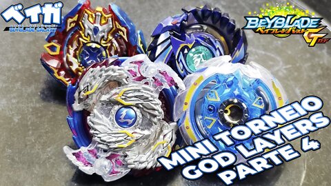Mini torneio God Layers parte 4 - Beyblade Burst ベイブレードバースト