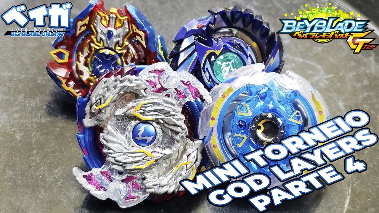 Mini torneio God Layers parte 4 - Beyblade Burst ベイブレードバースト