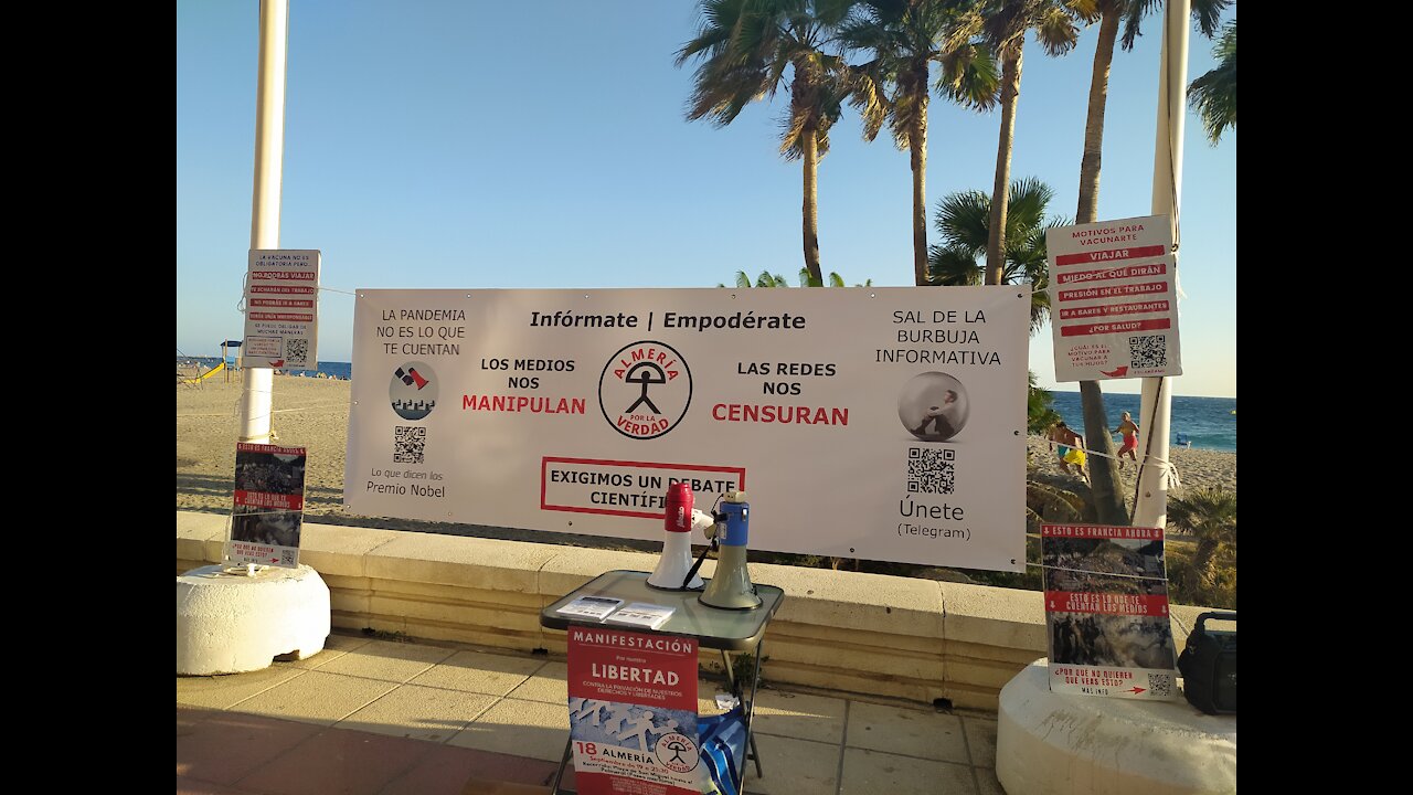 Manifestación Almería por la verdad