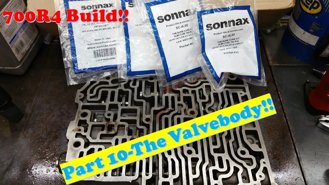 Building a GM 700R4 Transmission for Youtuber L2theW Part 10-The Valvebody