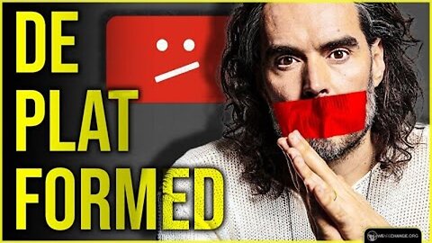 RUSSELL BRAND DEPLATFORMED... FOR BEING ACCUSED!