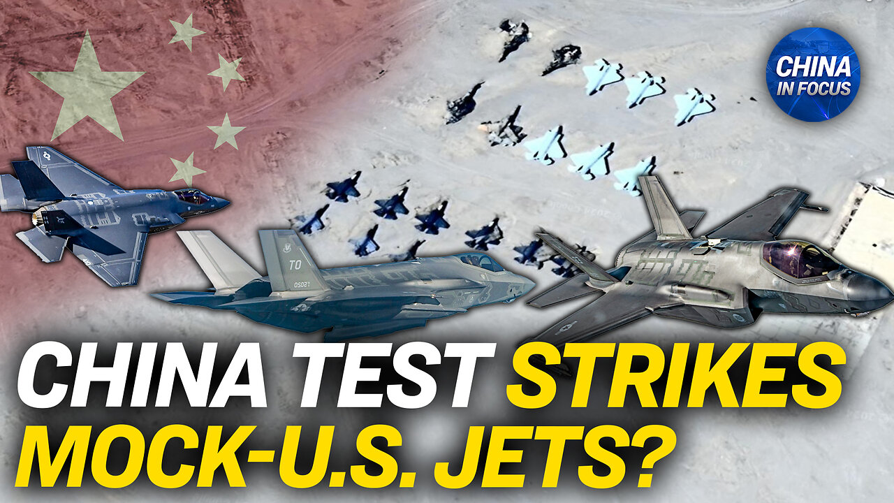 Is China ‘Bombing’ Mockups of U.S. Jets in Drills?