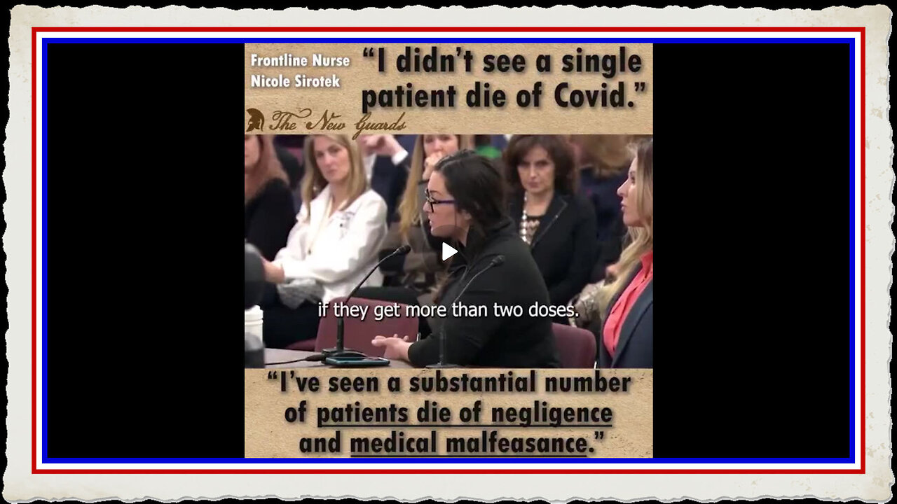 I didn't see a single patient die of Covid.