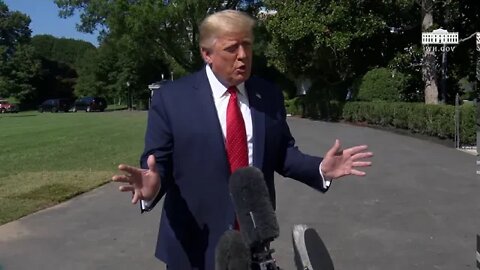 08/17/20: President Trump Delivers Remarks Upon Departure