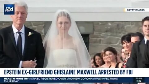 Video Shows Ghislaine Maxwell In The Front Row Of Chelsea Clinton's Wedding!