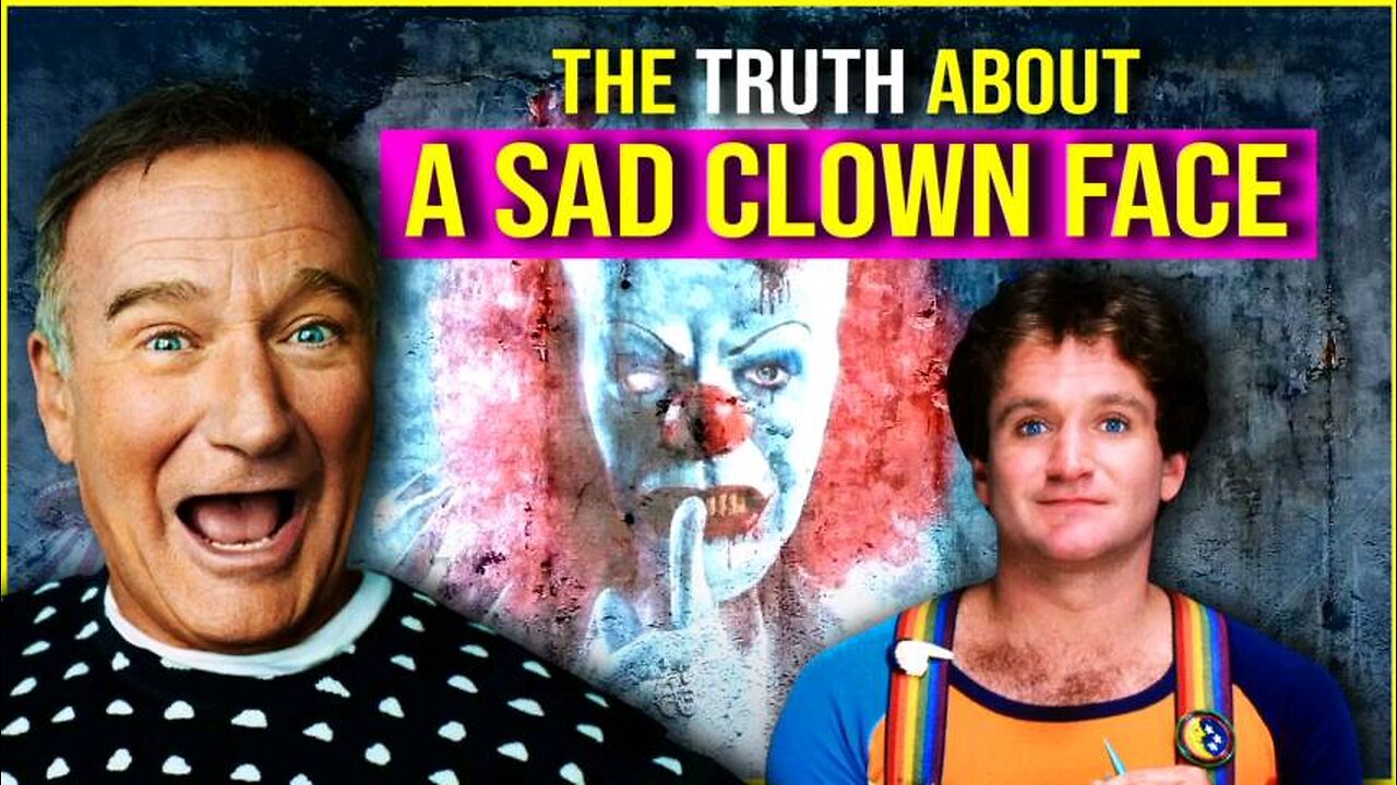 Robin Williams Didn't Commit Suicide? A Sad Clown Face Revealed