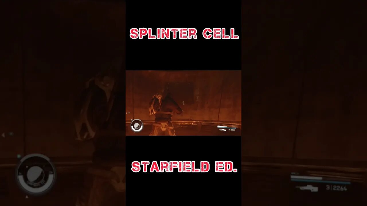 Am I the only one that get Splinter Cell vibes when playing Starfield?