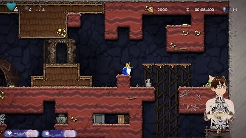 Trying my VRM on Spelunky 2