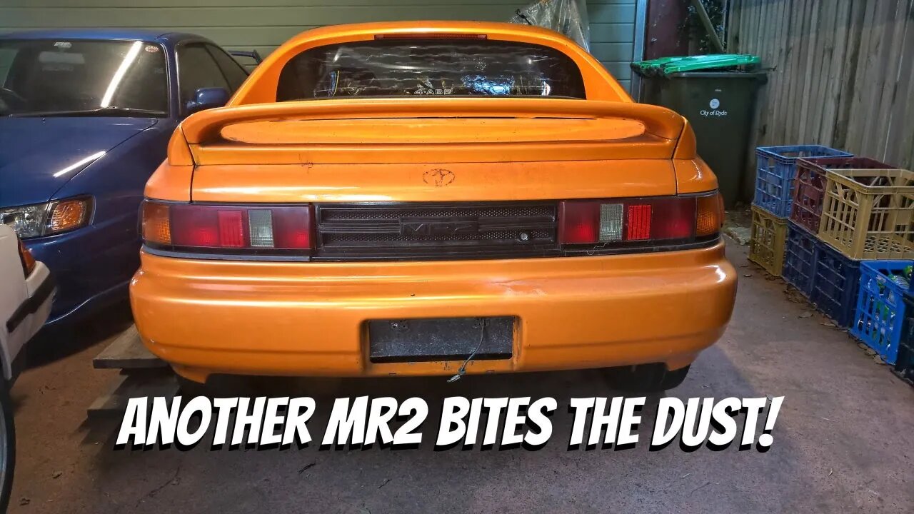 Another MR2 bites the dust! 😢