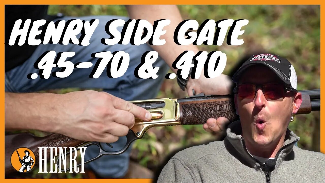 The Henry Side Gate Lever Action - Now In .45-70 Gov't & .410 Bore