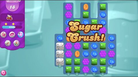 Candy Crush Saga | Level 18 | NO BOOSTERS | 3 STARS | PASSED ON FIRST TRY! | 167420 🦄