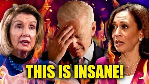 PELOSI STABS KAMALA IN THE BACK AS BIDEN IMPLODES