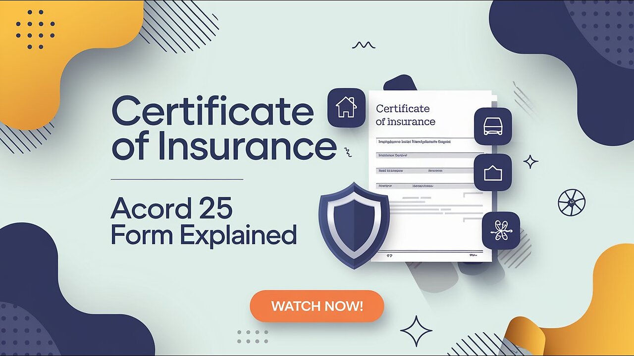 Master the ACORD 25: Essential Guide to Certificates of Insurance.