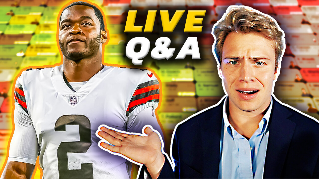 Answering Fantasy Football Questions! (Injury Updates)