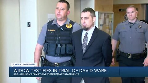 Widow Testifies in Trial Of David Ware