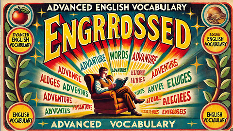 Vocabulary and Pronunciation "ENGROSSED" Advanced English