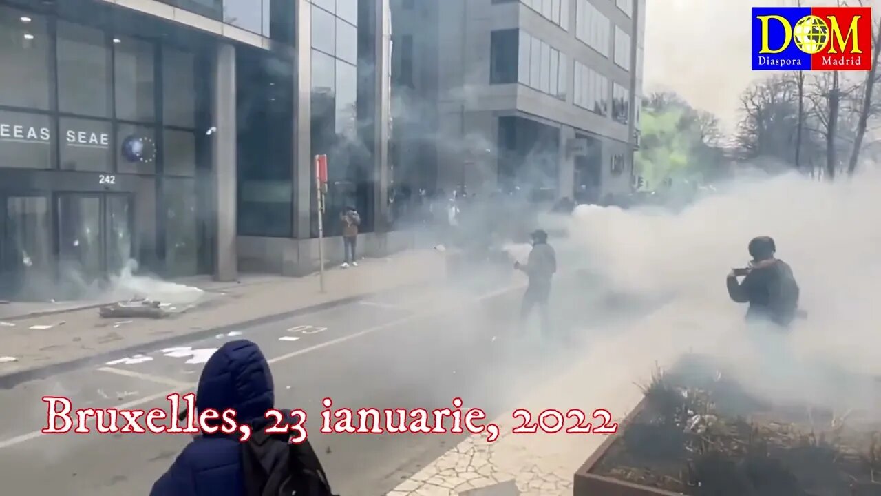 Proteste Belgia - 23 ianuarie, 2022