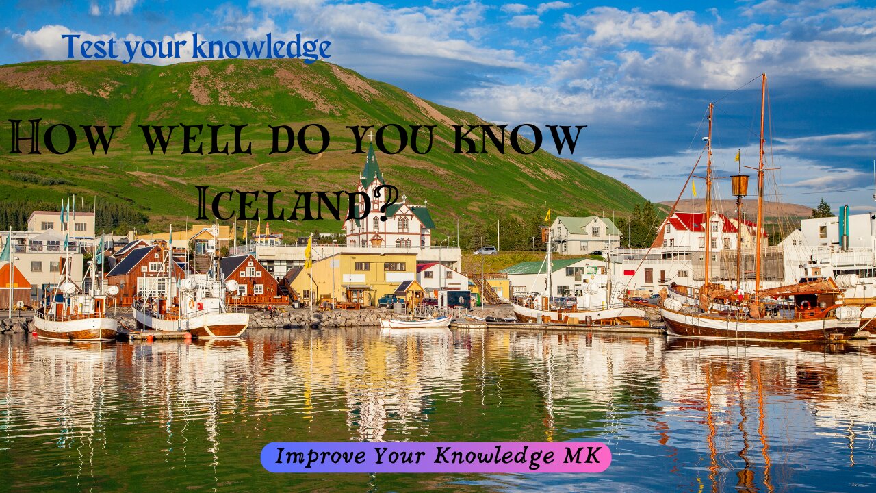 How well do you know Iceland? 🇮🇸 | General Knowledge Quiz #shorts