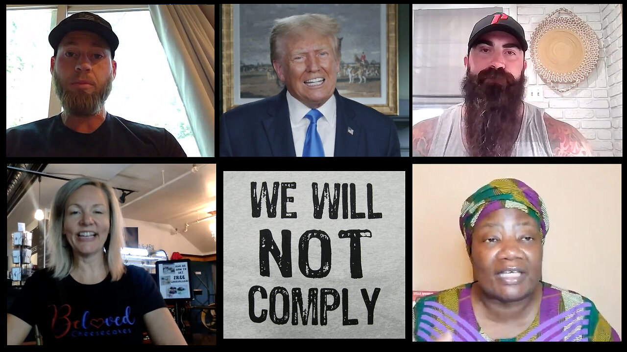 We Will Not Comply | Featuring: Not Going to Comply Owen Schroyer, Not Going to Comply Gym Owner Ian-Smith, Not Going to Comply Bakery Owner Jen Jacobson + Nimrod PRO-TIP - Don’t Marry Your Mom!!! + Yuval, Nimrod & Gilgamesh