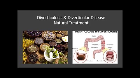 Diverticulosis & Diverticular Disease Natural Treatment