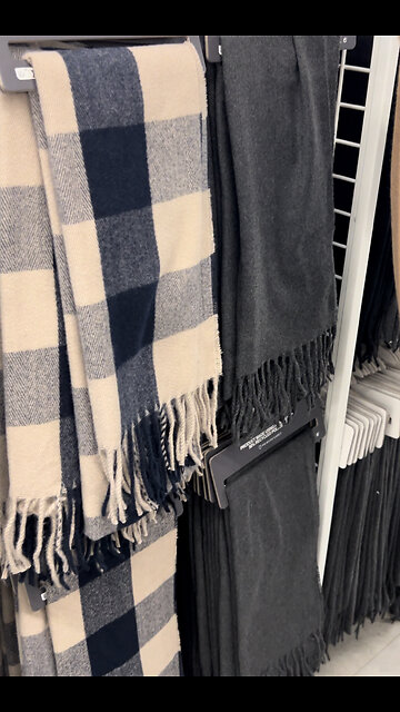 وشاح شتوي رجالي / Winter scarf for men