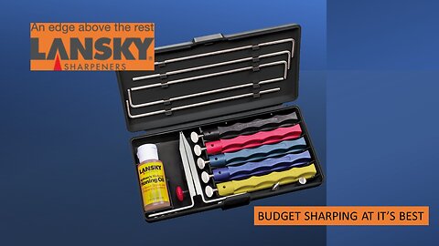 Unboxing Lansky Sharpeners