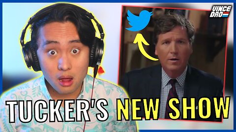 Reacting to Tucker Carlson's FIRST NEW SHOW on Twitter..