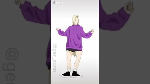 Anime characters dancing edit- tiktok compilation - 2021#shorts