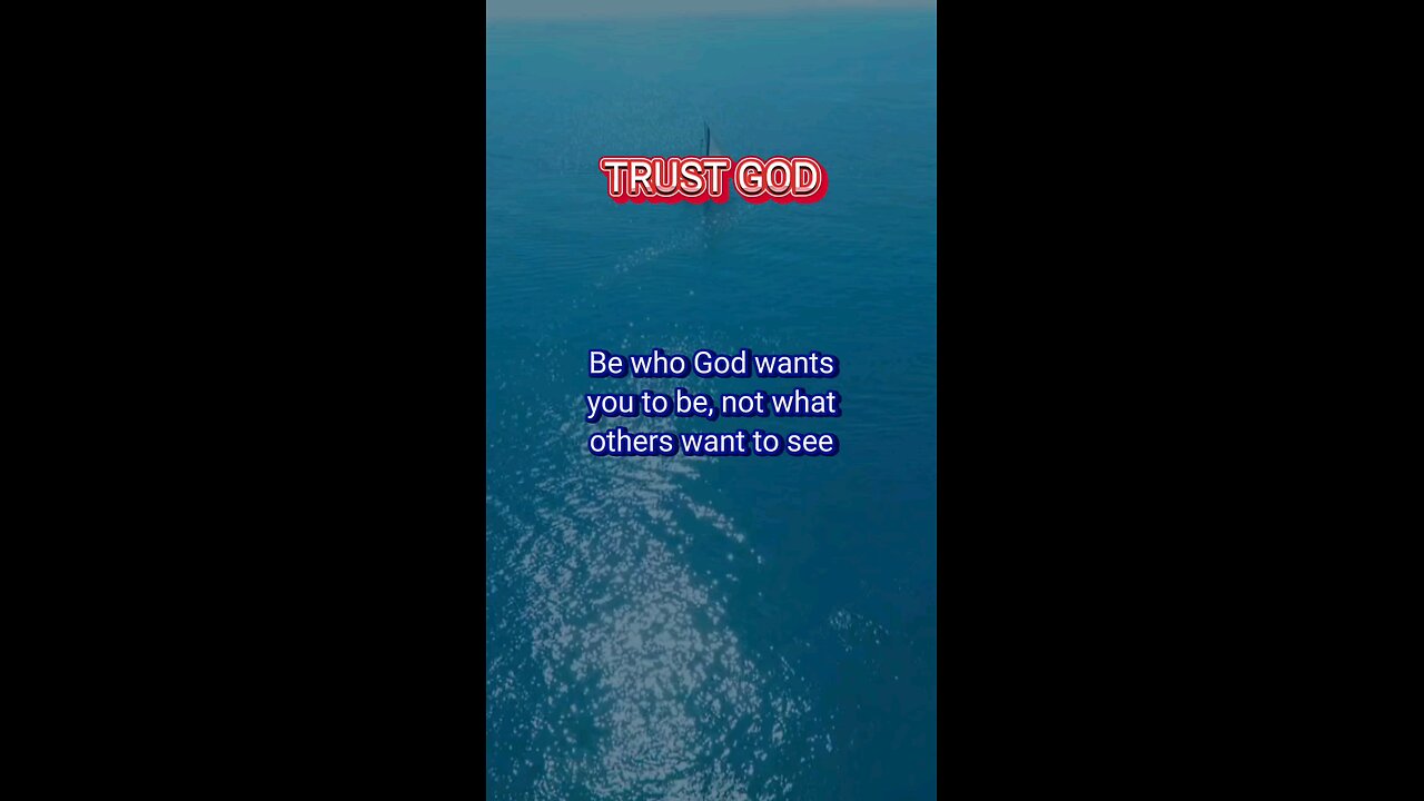 TRUST GOD