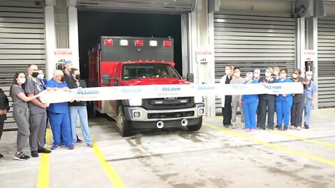 First patients arrive as McLaren Greater Lansing hosts ribbon cutting ceremony