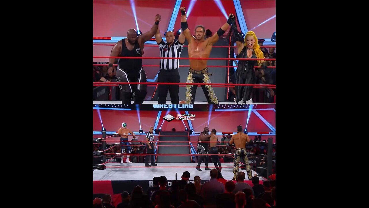 Johnny TV and Shane Taylor vs. Atlantis Jr. and Lio Rush