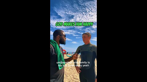 God Makes Him Happy #dayodman #motivation #god #happy #eeyayyahh