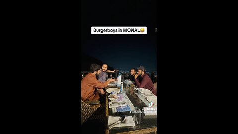 Burger boy at monal