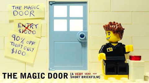 The Magic Door (a very short brickfilm)