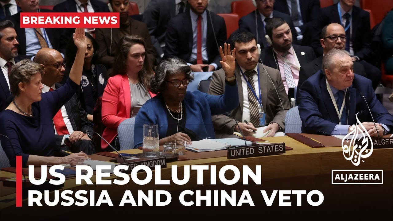 UN Security Council does not pass draft US resolution on Gaza ceasefire