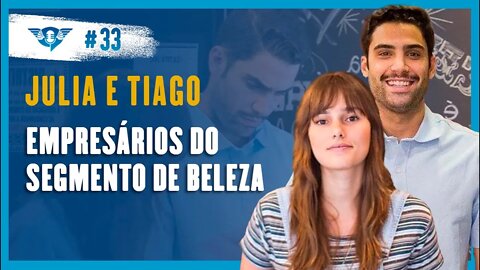 🔵💈🪒💇🏻‍♂️💇🏼 JÚLIA E TIAGO [EMPRESÁRIOS COM FOCO NO COLABORADOR] | Podcast São Fatos #33