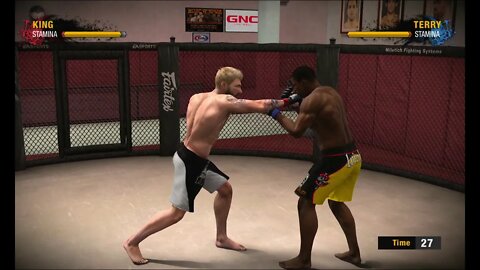 EA Sports MMA Career Long Play Part 2