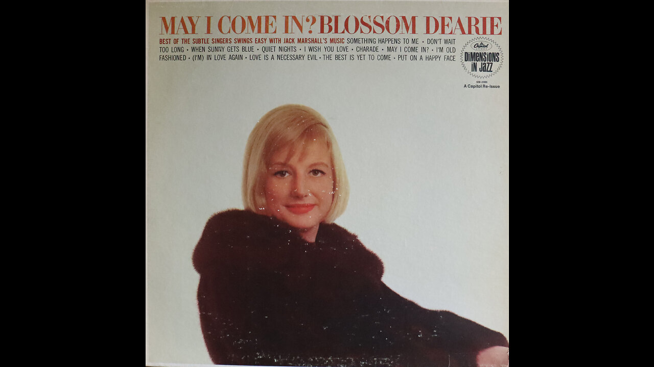 Blossom Dearie - May I Come In (1964) [Complete LP]