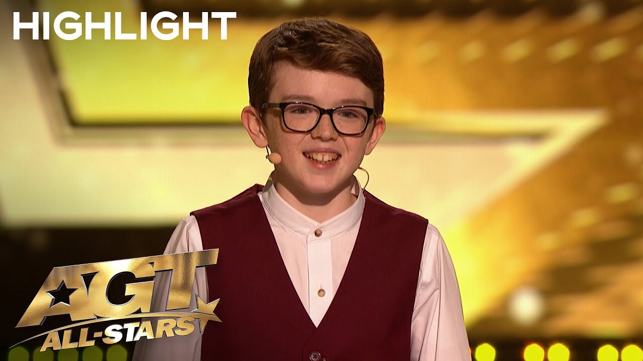 13-Year-Old Magician Aidan McCann SHOCKS The Judges With Amazing Magic_ _ AGT_ All-Stars 2023