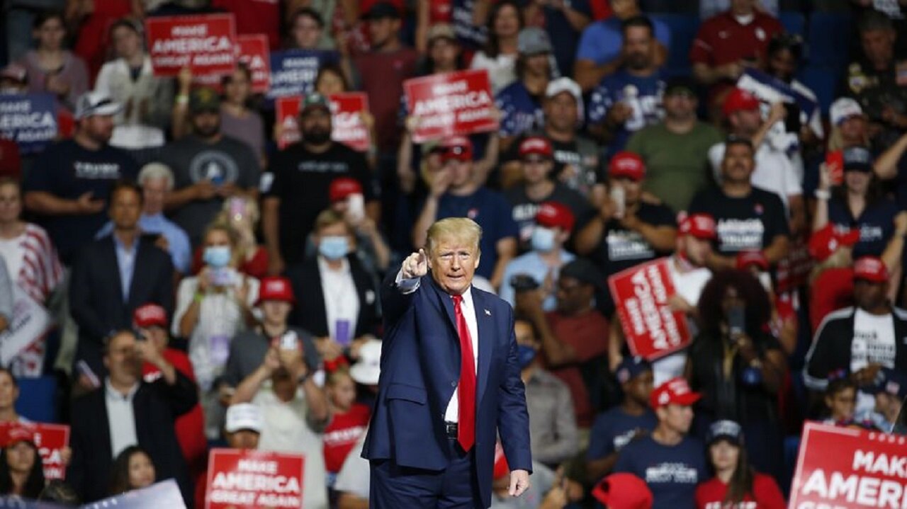 Trump Holds a Rally in Philadelphia PA