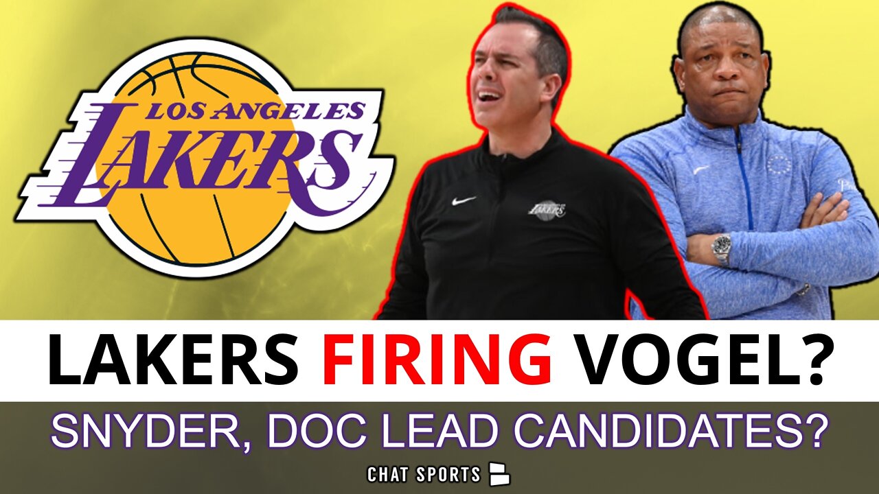 HUGE Lakers Rumors: Frank Vogel Getting Fired After Season? Doc Rivers Among Leading Candidates?