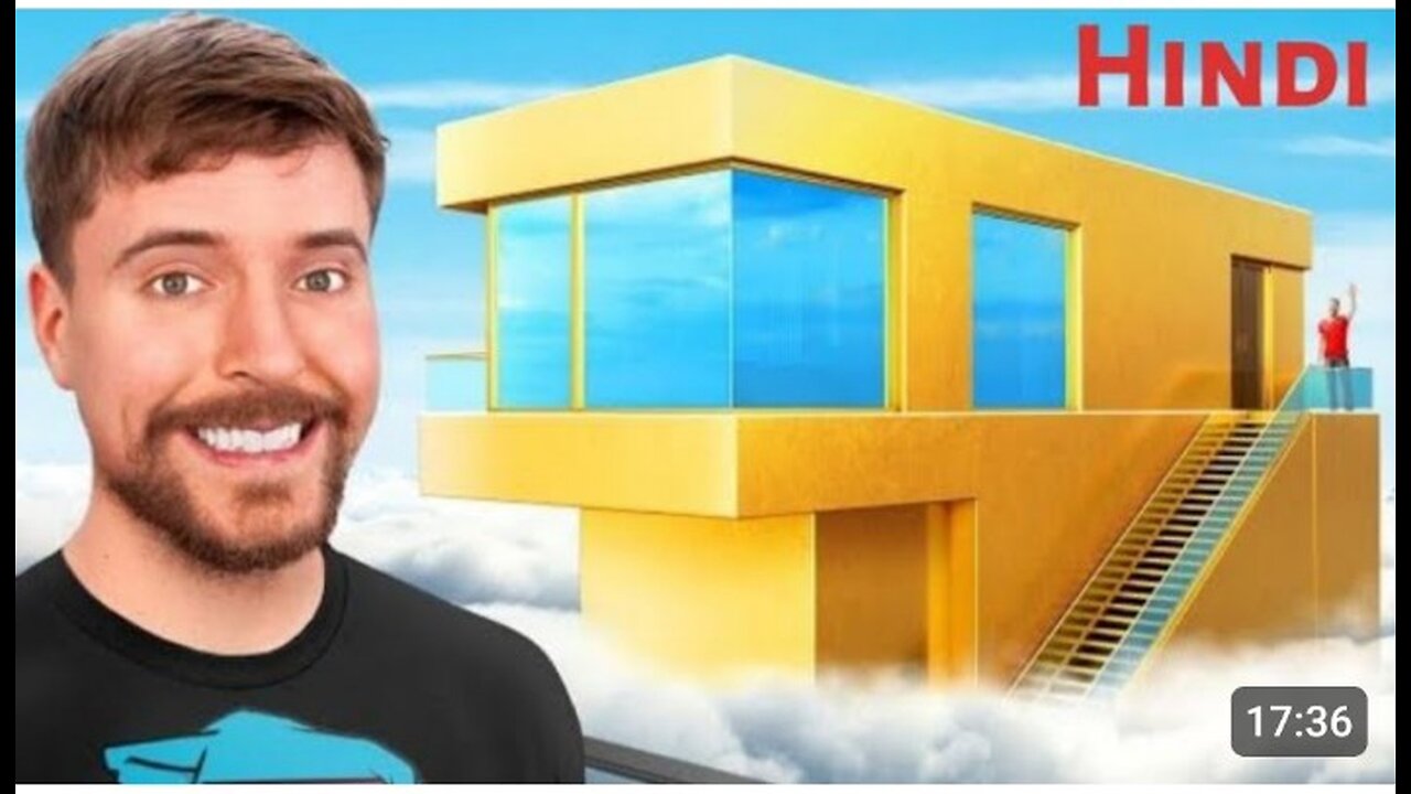 $1 vs $100,000,000House ! Mrbeast Hindi