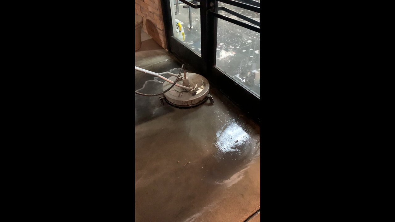 satisfying pressure washing