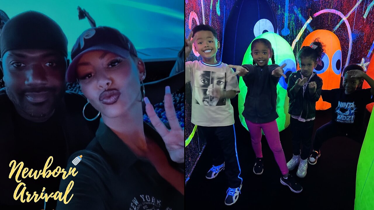 Ray J & Amber Rose Link Up For Her Son Slash Playdate! 🎂