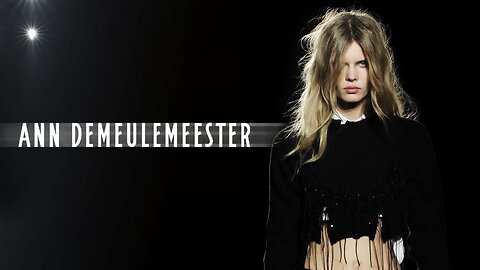 ANN DEMEULEMEESTER | Fall Winter 2024